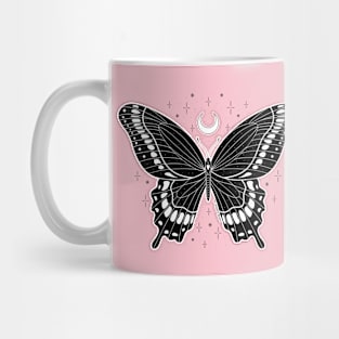 Black Butterfly Mug